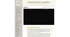 Desktop Screenshot of enchantedgardenarts.com